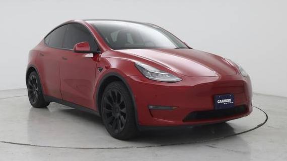 TESLA MODEL Y 2021 5YJYGDEE9MF305871 image
